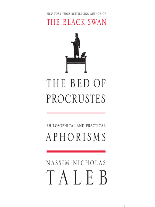 Title details for The Bed of Procrustes by Nassim Nicholas Taleb - Available